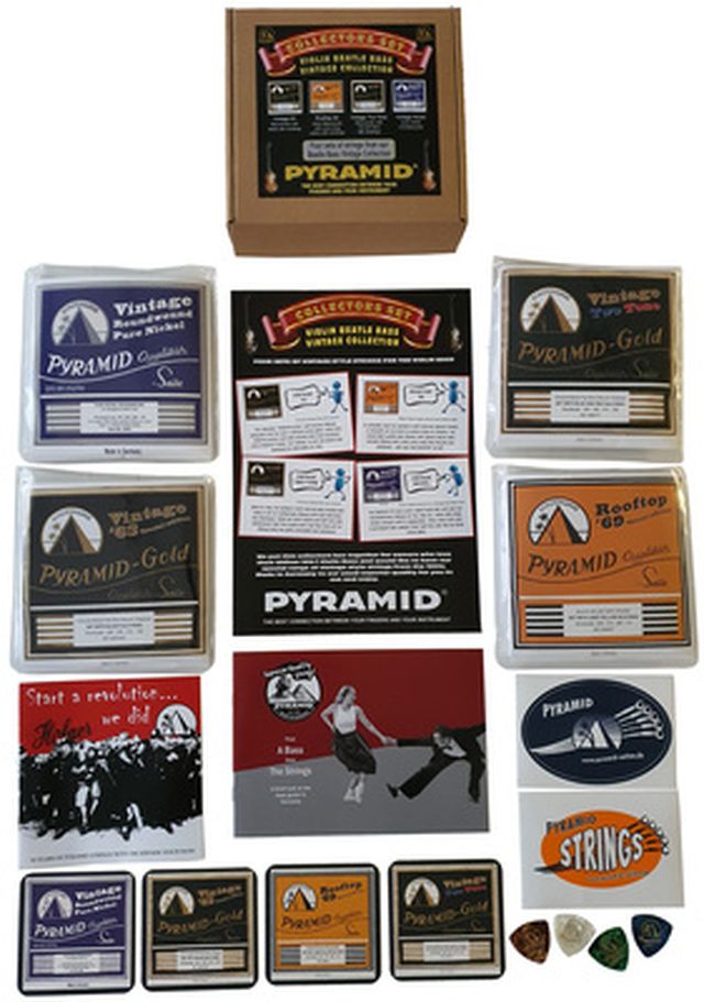 Pyramid Collector Bass String Set
