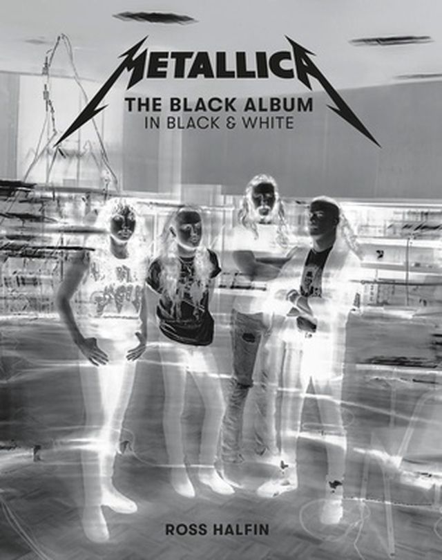 Reel Art Press Metallica Black Album in B/W