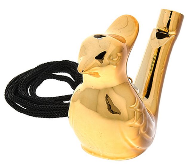 Thomann Ceramic Chirping Bird Gold