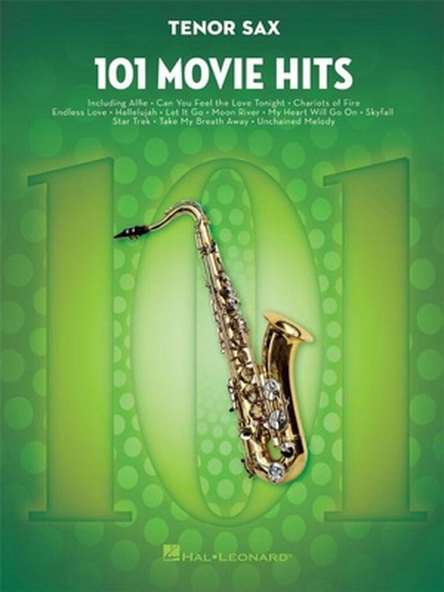 Hal Leonard 101 Movie Hits for Tenor Sax
