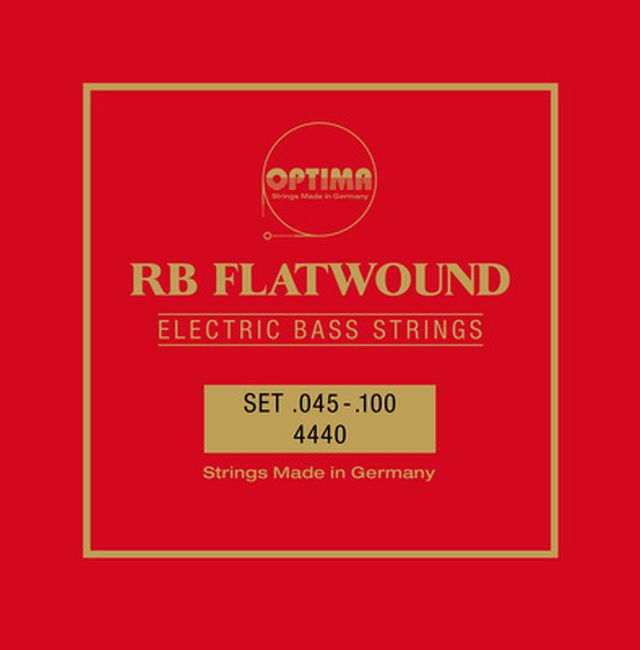 Optima 4440.L RB Flatwound Bass Set