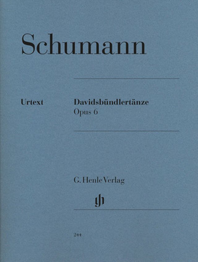 Henle Verlag Schumann Davidsbündlertänze
