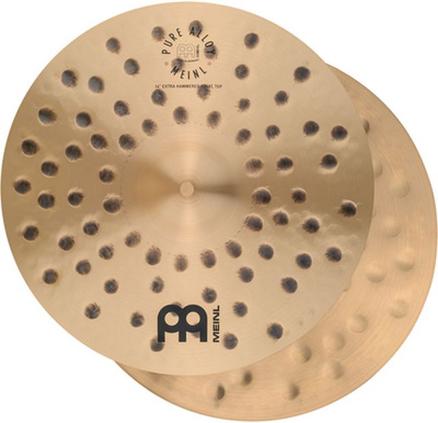 Meinl 14" Pure Alloy E.Hammered Hats