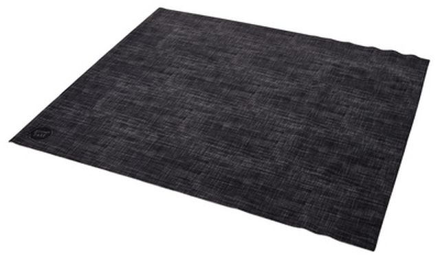 Drum N Base Woven Back in Black Drum Rug
