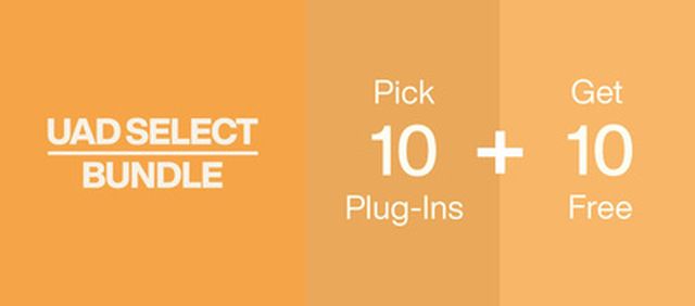 Universal Audio UAD Select 10 Plus Bundle