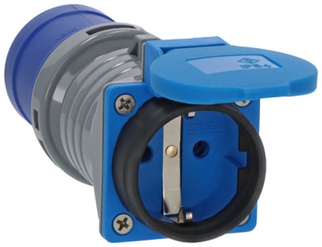 Brennenstuhl CEE Adapt Blue - Safety Plug