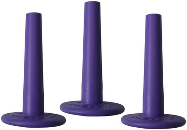 No Nuts Cymbal Sleeves 3pcs Purple
