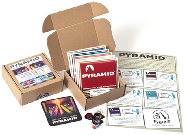Pyramid 5er Box E-Guitar String Set