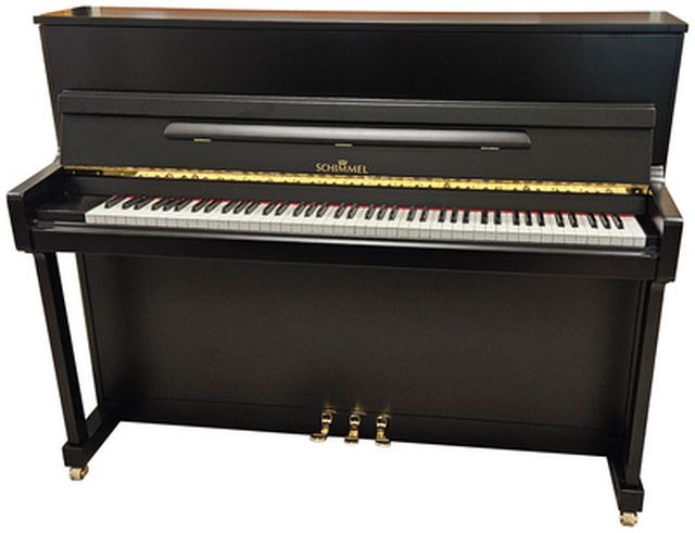 Schimmel Piano used black