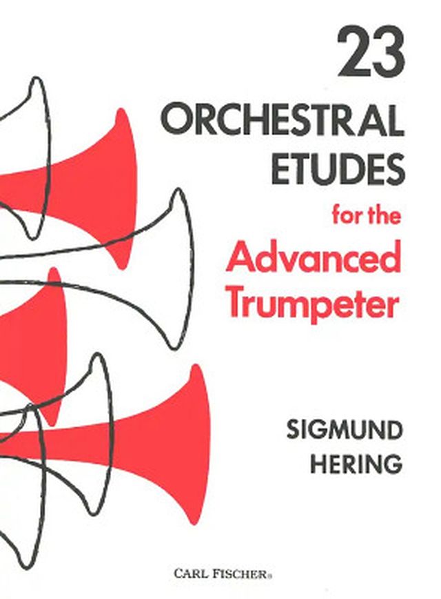 Carl Fischer 23 Orchestral Etudes Trumpet