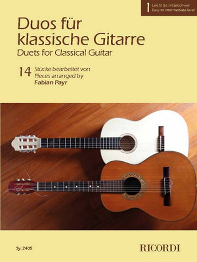 Ricordi Duos für klassische Gitarre 1