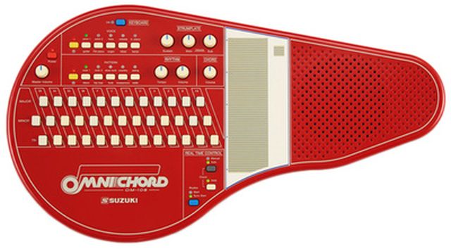 Suzuki Omnichord OM-108 Red