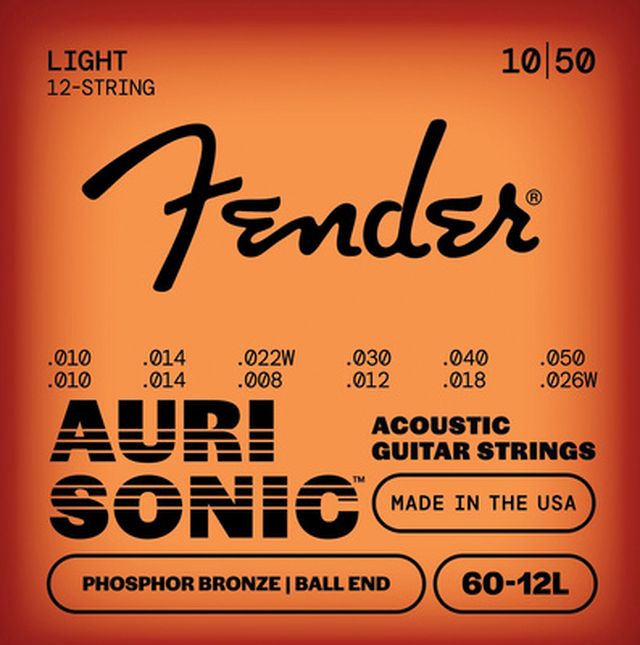 Fender 60-12L Phosphor Bronze 12-Set