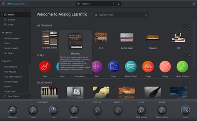 Arturia Analog Lab Intro