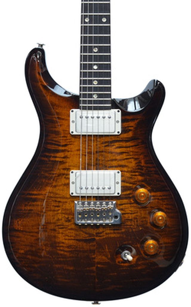 PRS DGT Moons Black Goldburst