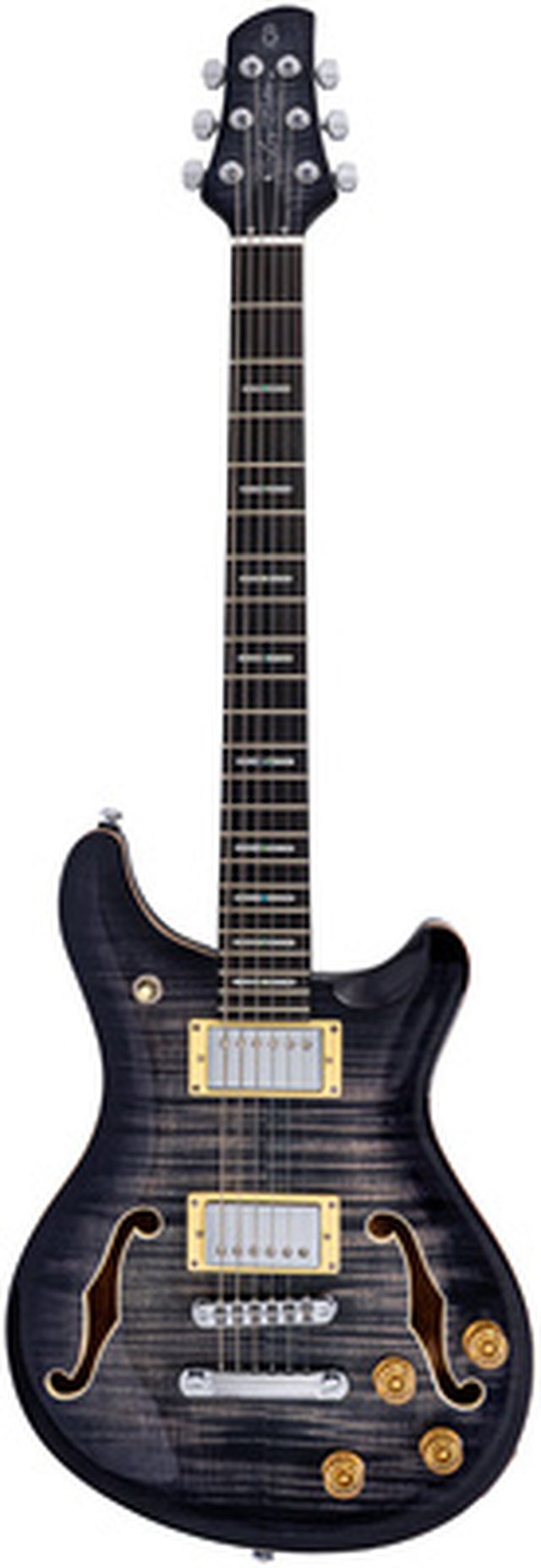 Larry Carlton Q7 Hollow Transparent Black