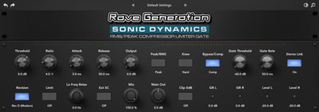Rave Generation Sonic Dynamics