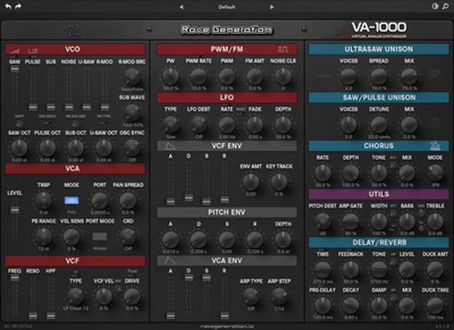 Rave Generation VA-1000