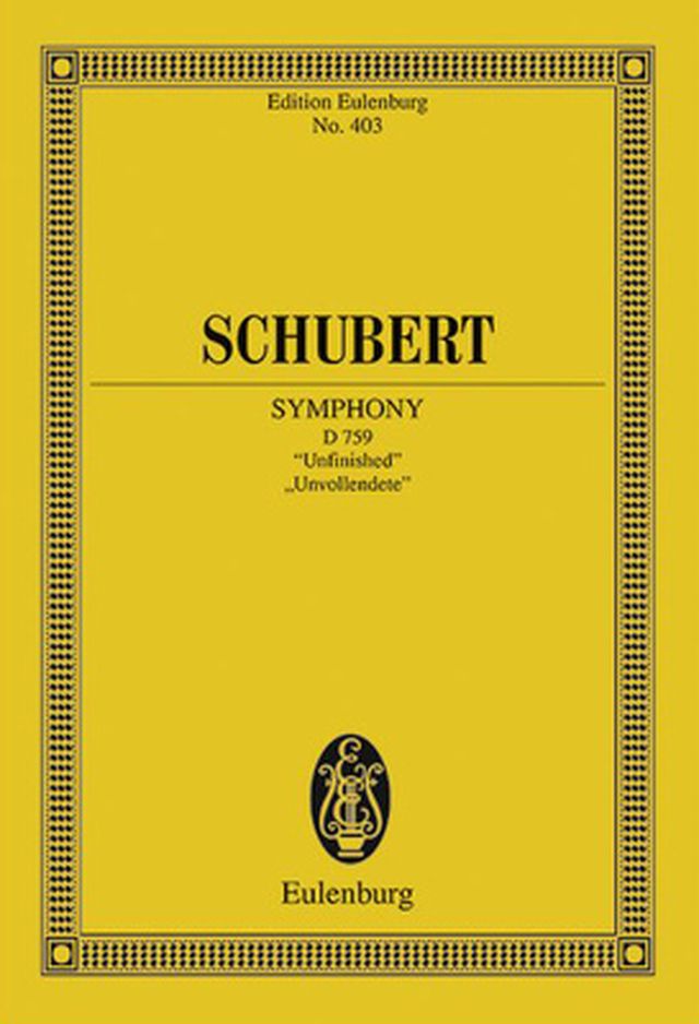 Edition Eulenburg Schubert Sinfonie Nr. 8