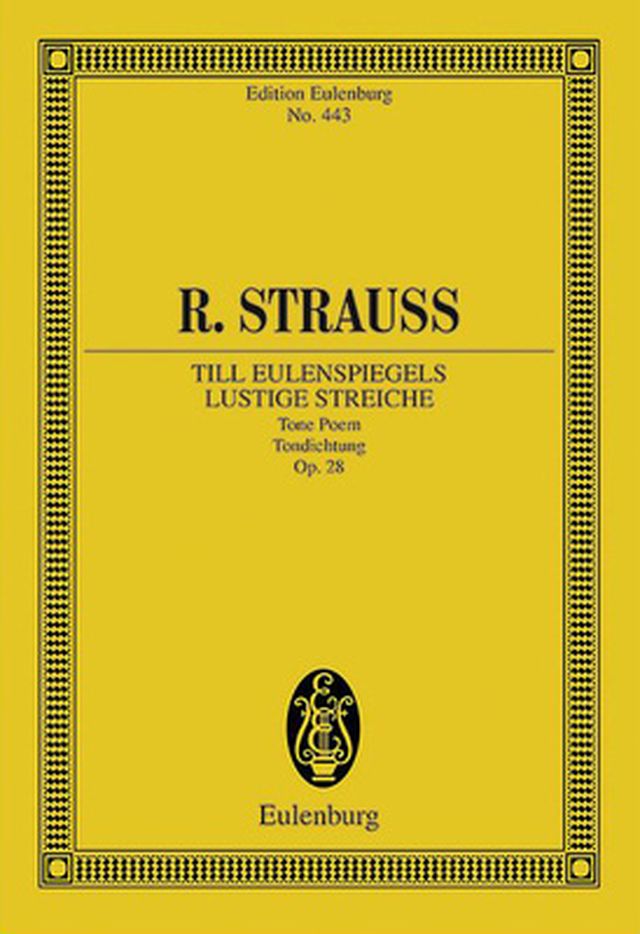 Edition Eulenburg Strauss Till Eulenspiegels