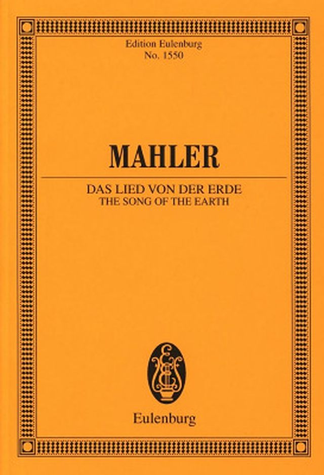 Edition Eulenburg Mahler Das Lied von der Erde