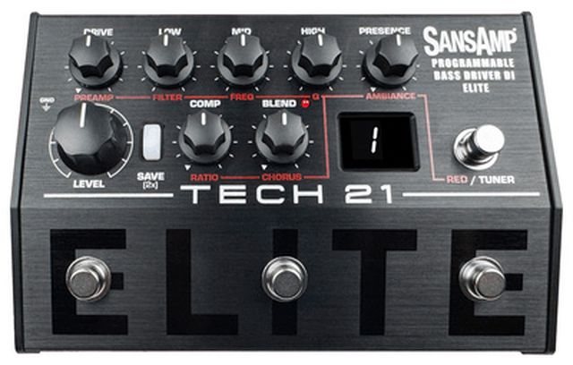 Tech 21 SansAmp Prog Bass Driver Elite