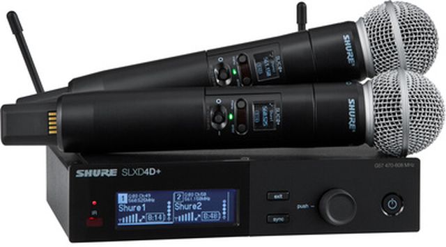 Shure SLXD24D+E/SM58 G65