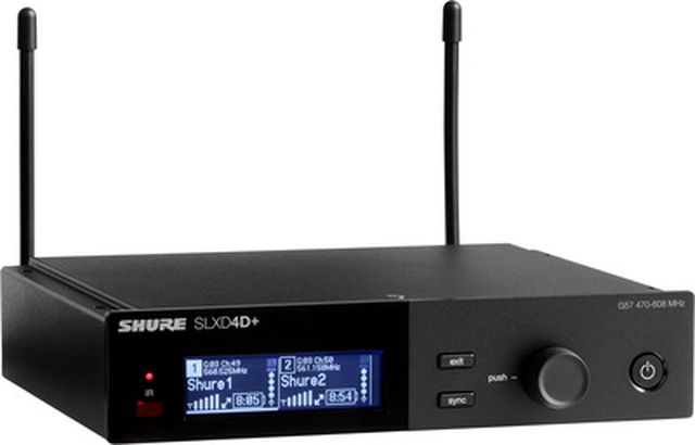 Shure SLXD4D+E G65