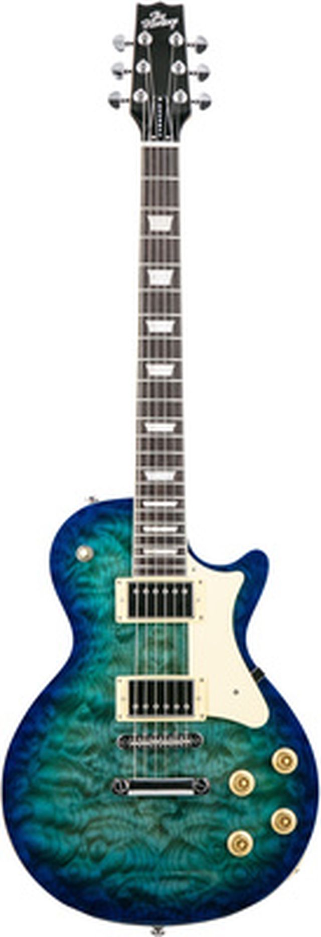 Heritage Guitar Ascent+ H-150 Lake Blue Burst