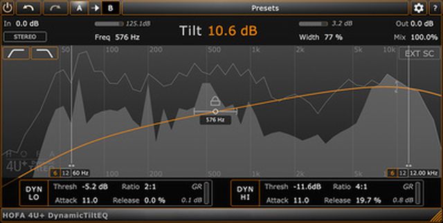 HOFA 4U+ DynamicTiltEQ