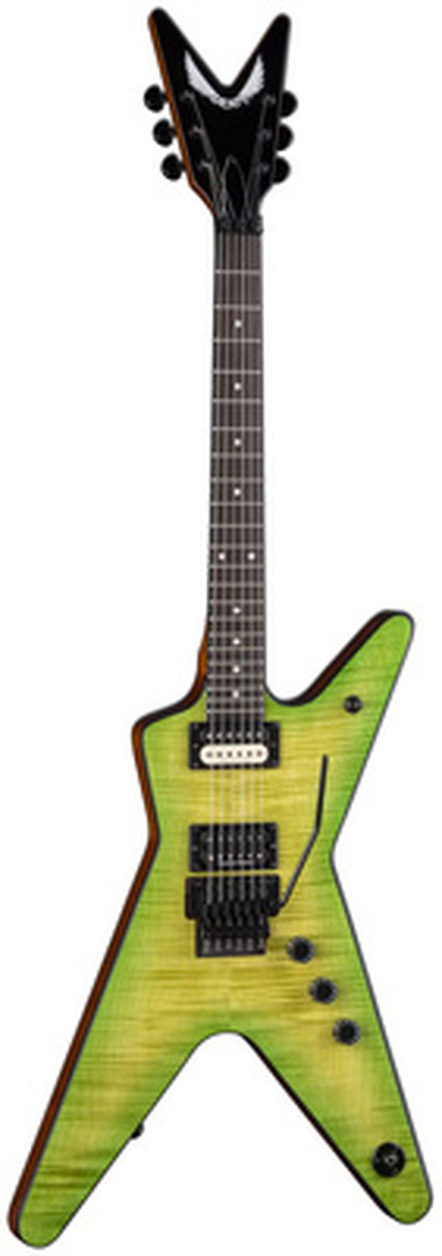 Dean Guitars ML 79 Fld Flame Top Dunc Slime