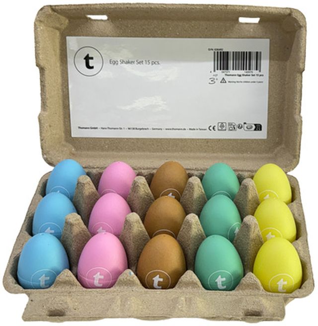 Thomann Egg Shaker Set 15 pcs