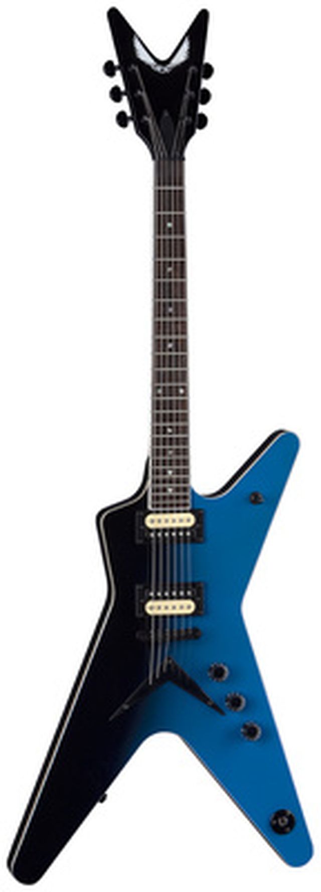Dean Guitars ML 79 Black Blue Fade