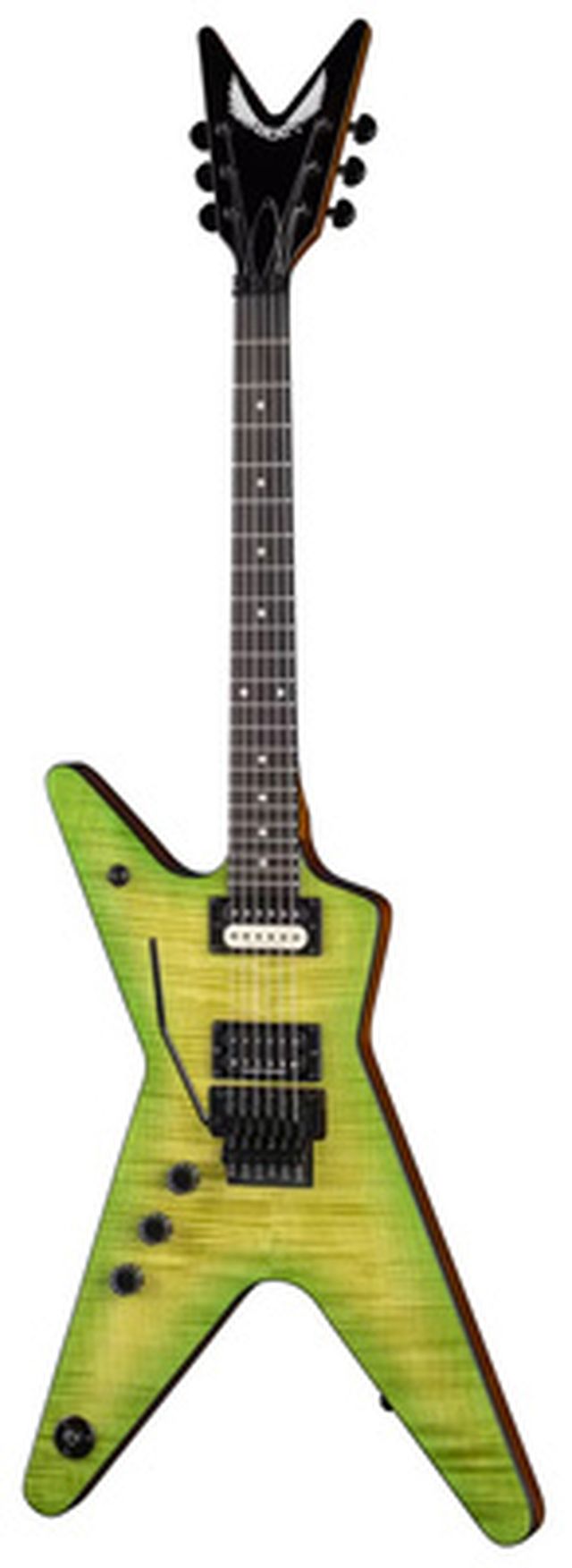 Dean Guitars ML 79 Fld Flame Dunc Slime LH