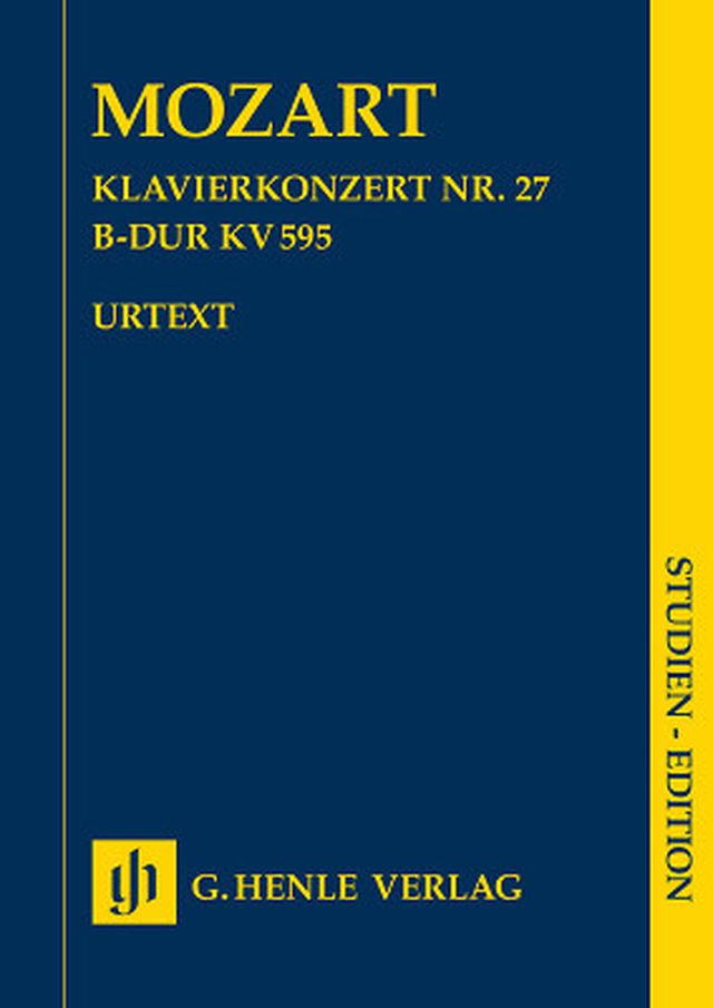 Henle Verlag Mozart Klavierkonzert Nr. 27