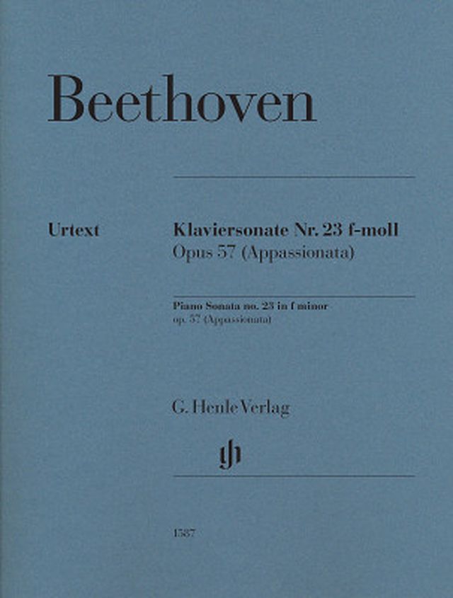 Henle Verlag Beethoven Klaviersonate Nr.23
