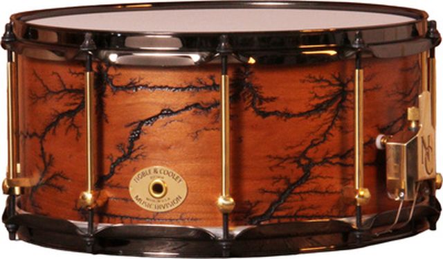 Noble & Cooley 14"x07" Cherry Snare Fractal