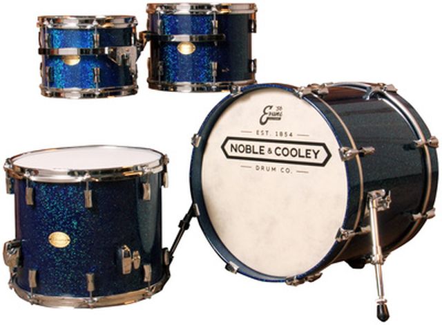 Noble & Cooley CD Maple Cairo Blue Spkl. Kit