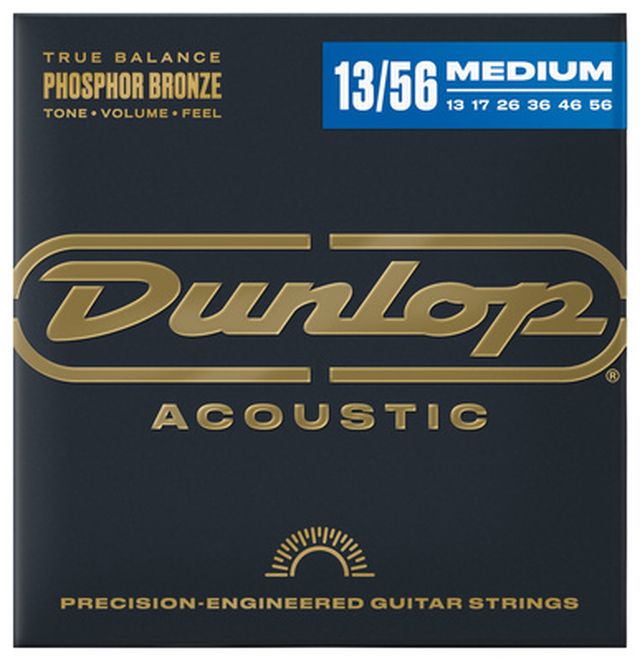 Dunlop Ph/Bronze Acoustic Set 13-56