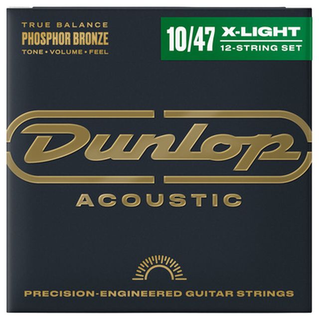 Dunlop Ph/Bronze Acou. 12-Set 10/47