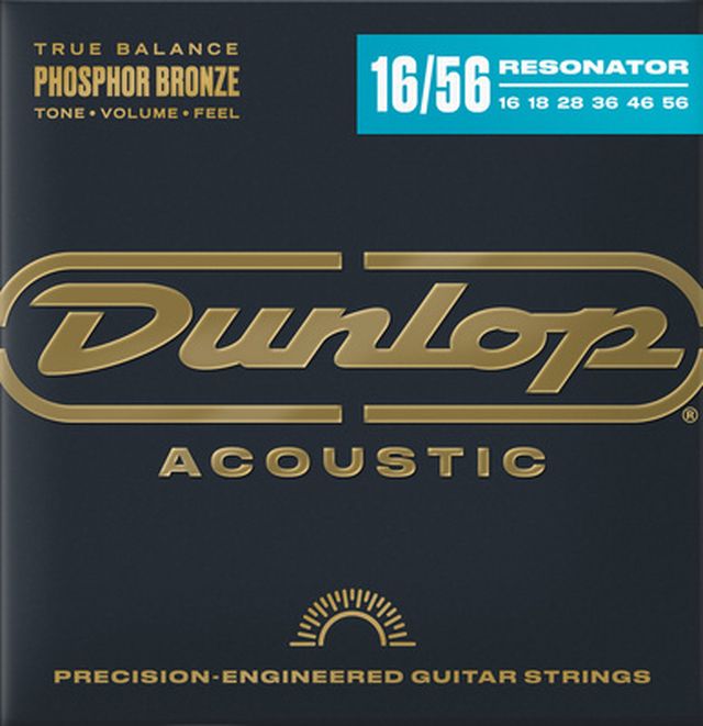 Dunlop Ph/Bronze Resonator Set 16-56