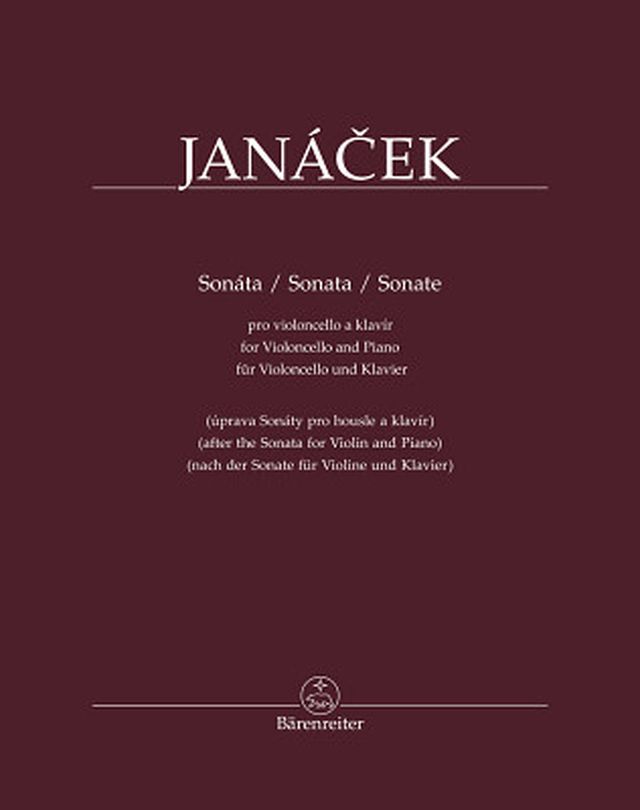 Bärenreiter Janácek Sonate for Violoncello