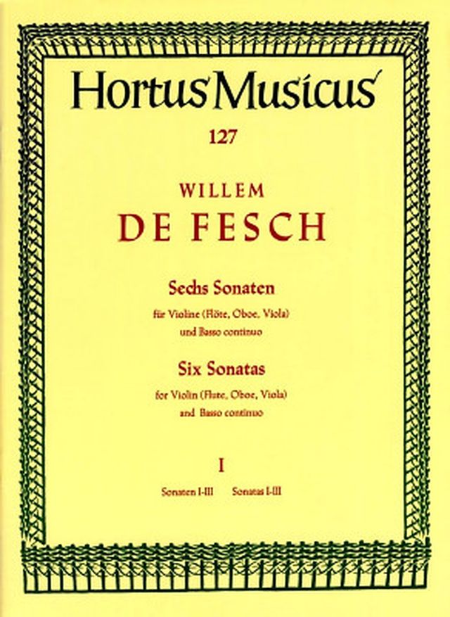 Bärenreiter Fesch Sechs Sonaten 1