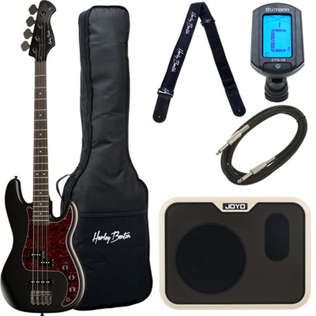 Harley Benton PJ-4 SBK Deluxe Series Bundle