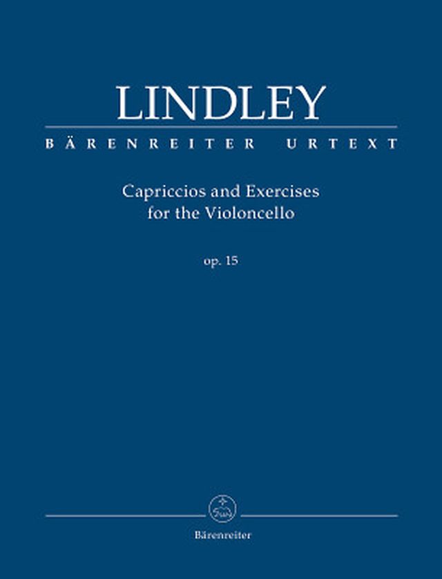 Bärenreiter Lindley Capriccios Cello op.15