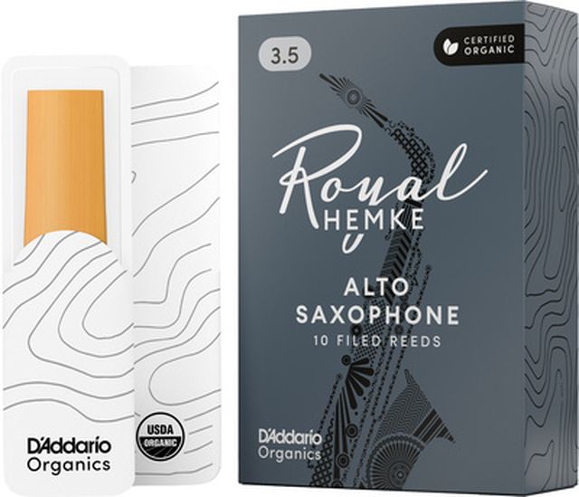 DAddario Woodwinds Royal Hemke Organic ALT 3.5