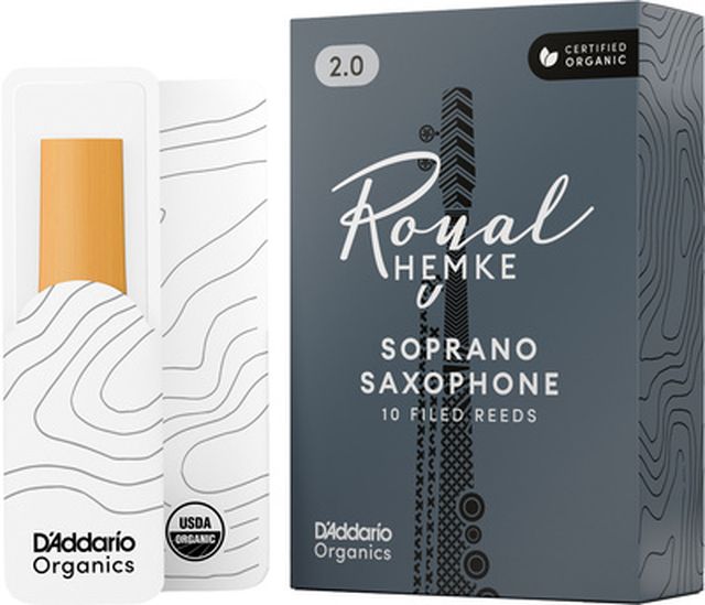 DAddario Woodwinds Royal Hemke Organic SOP 2.0