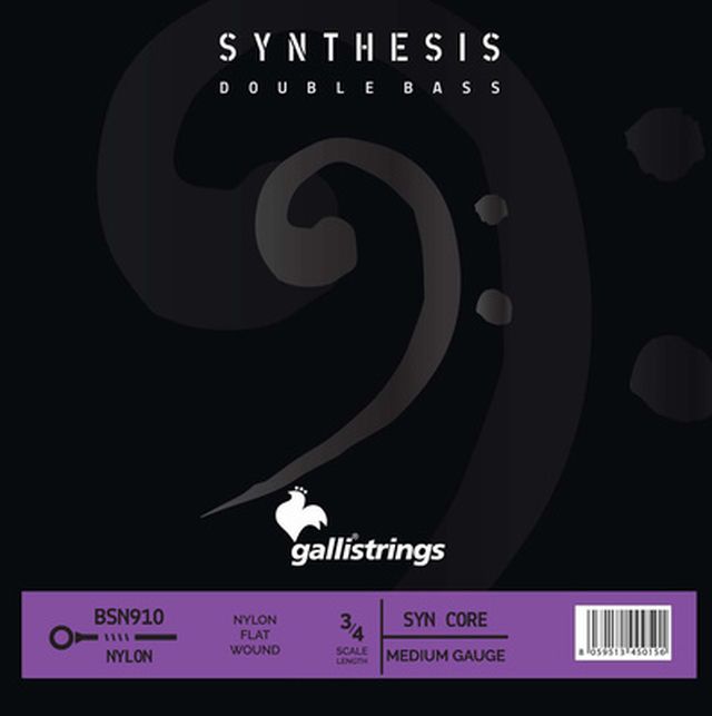 Galli Strings BSN910 Medium 3/4 DB Strings