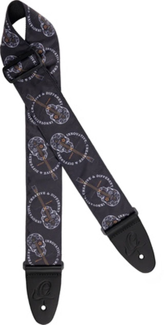 Ortega OSN-65SKBK Nylonstrap Skull