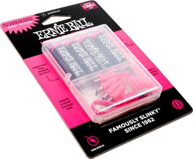 Ernie Ball USB-C Rechargeable AA 4-Pack